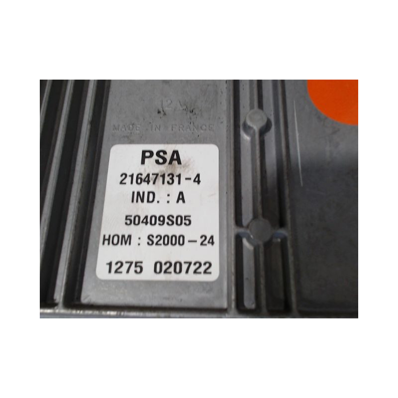 CALCULATEUR MOTEUR CITROEN BERLINGO