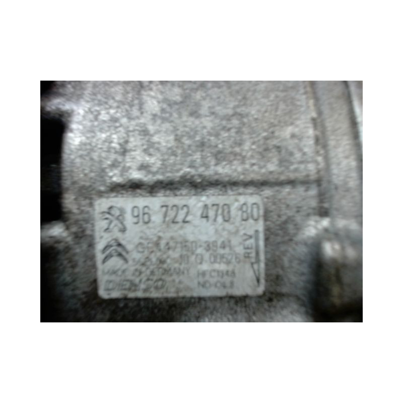COMPRESSEUR AIR CONDITIONNE CITROEN C3