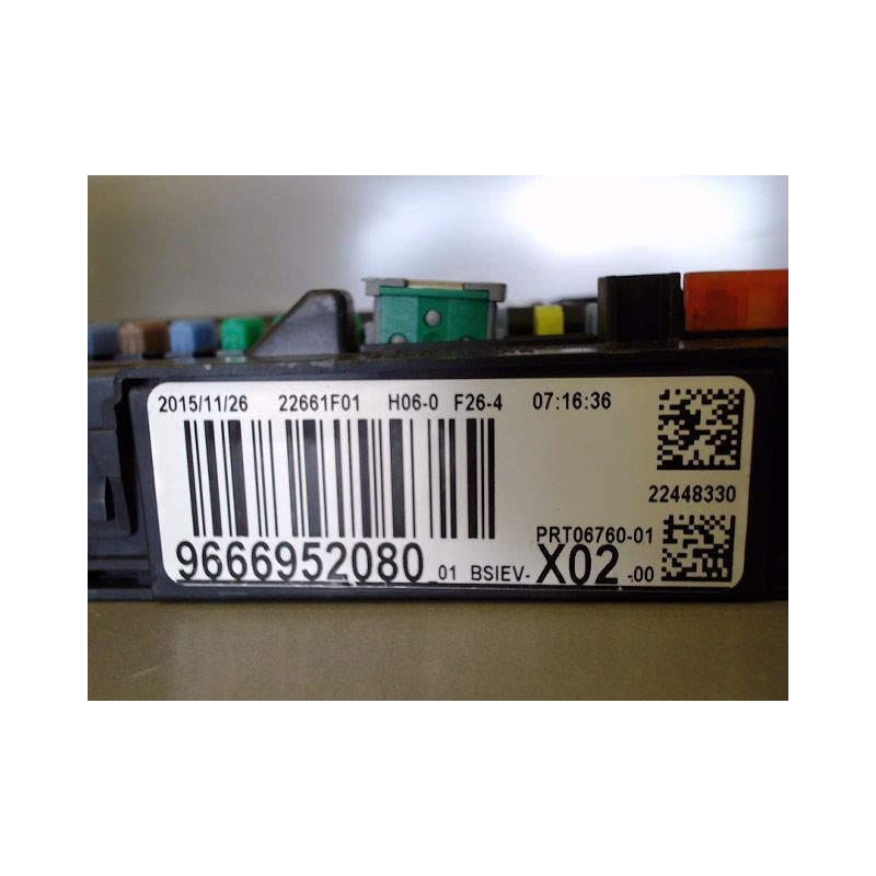 BOITIER GESTION HABITACLE CITROEN C3 PICASSO 2008-