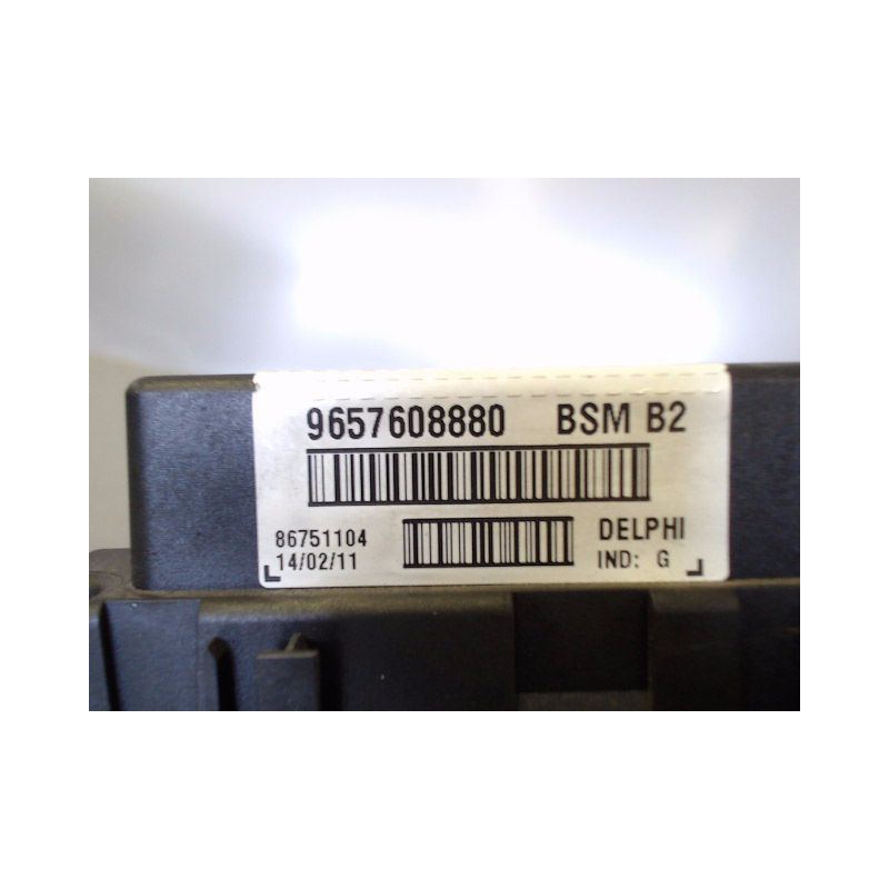 BOITE A FUSIBLES PEUGEOT 206+ 2009-