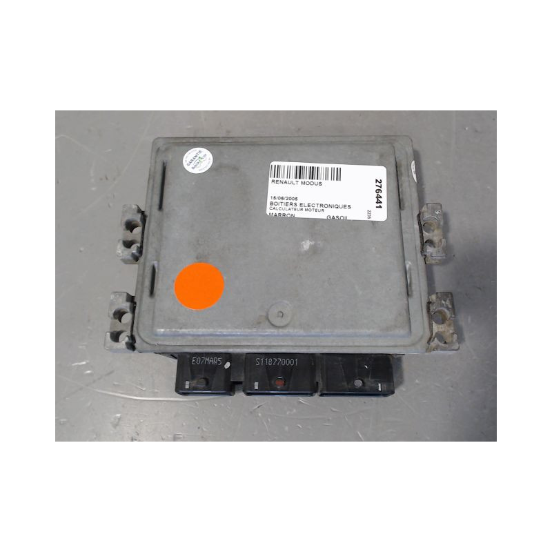 CALCULATEUR MOTEUR RENAULT MODUS