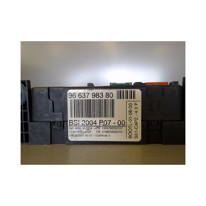 BOITIER GESTION HABITACLE PEUGEOT 207 CC