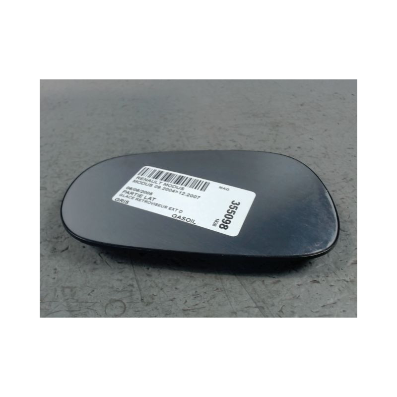GLACE RETROVISEUR EXT D RENAULT MODUS 2004-2007