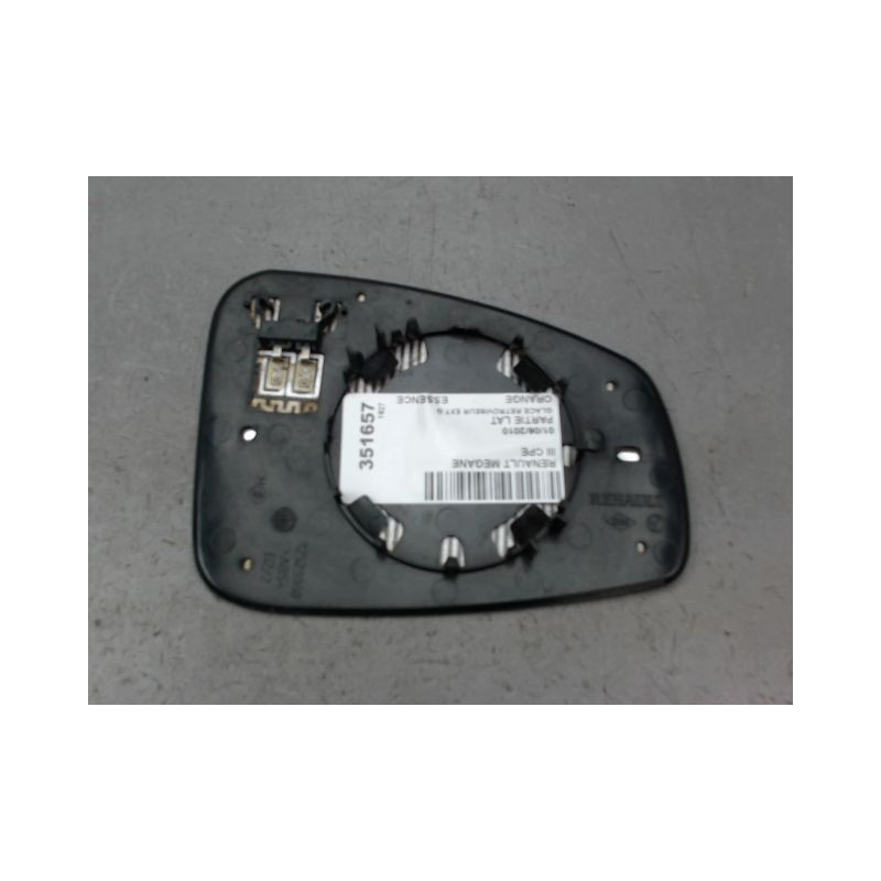 GLACE RETROVISEUR EXT G RENAULT MEGANE COUPE III Phase 1 2008-2012
