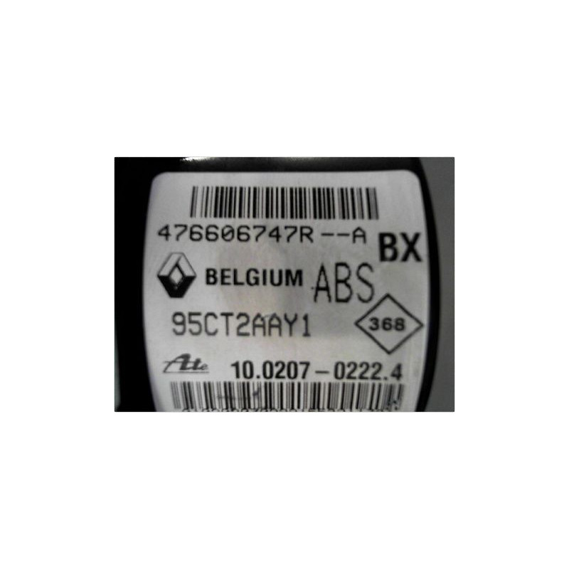 UNITE HYDRAULIQUE ABS RENAULT MEGANE III PH2 12-14