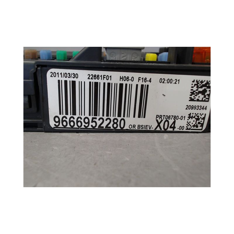 BOITIER GESTION HABITACLE CITROEN C3