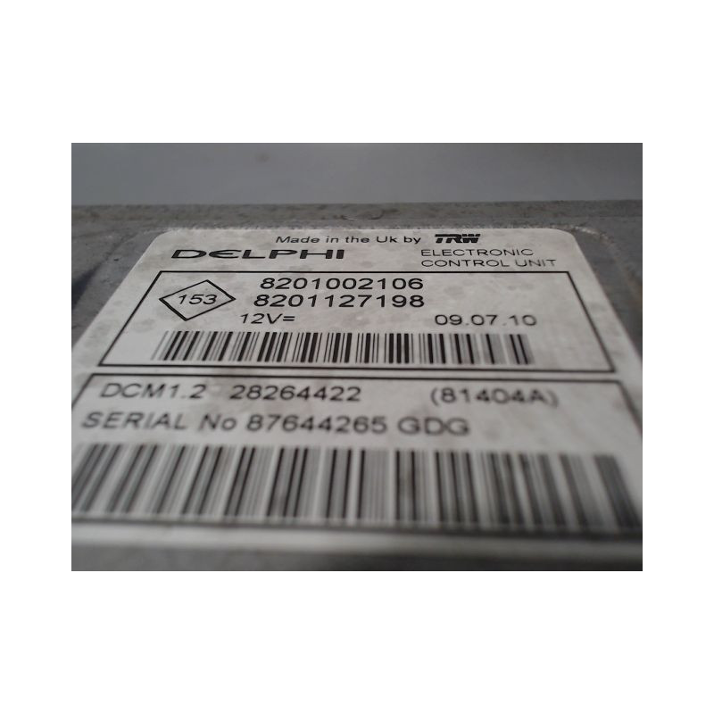 CALCULATEUR MOTEUR DACIA SANDERO