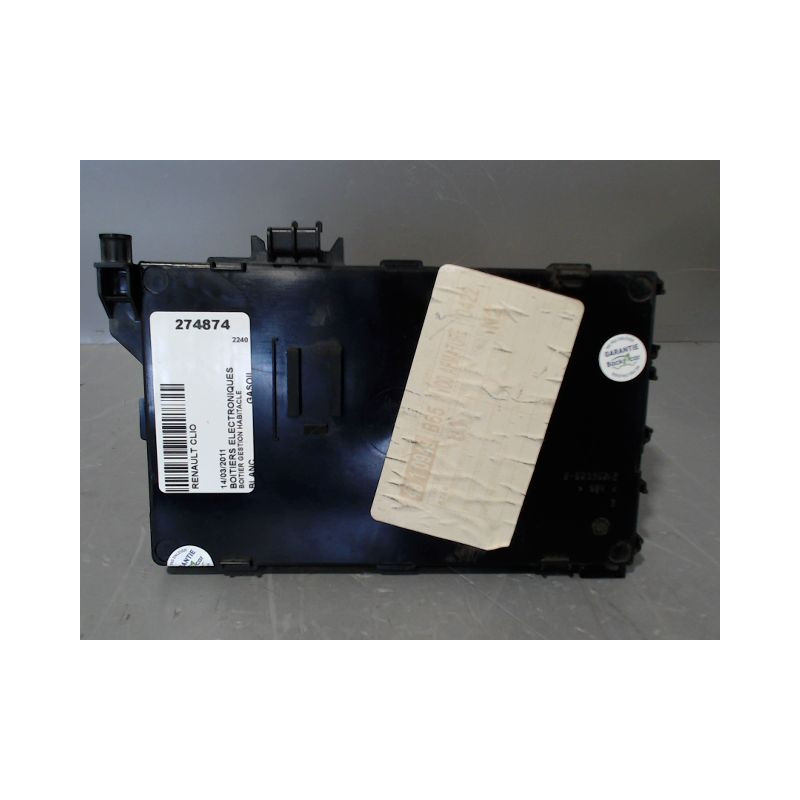 BOITIER GESTION HABITACLE RENAULT CLIO