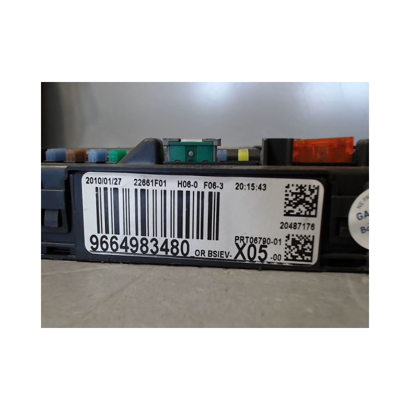 BOITIER GESTION HABITACLE CITROEN C3