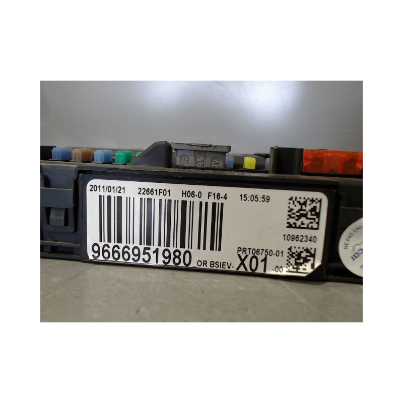 BOITIER GESTION HABITACLE PEUGEOT 207