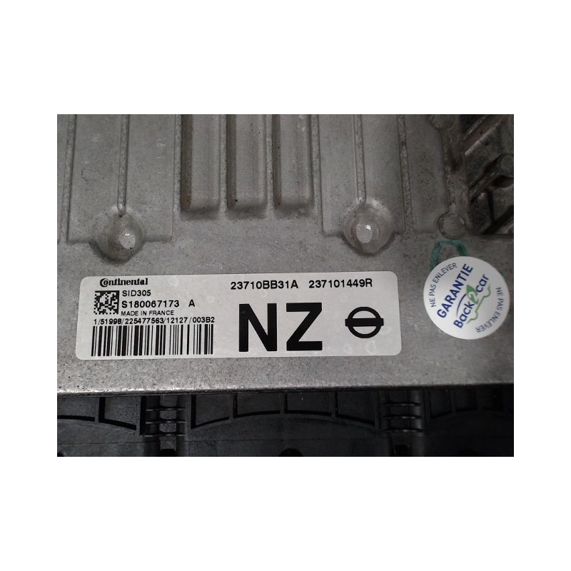 CALCULATEUR MOTEUR NISSAN QASHQAI