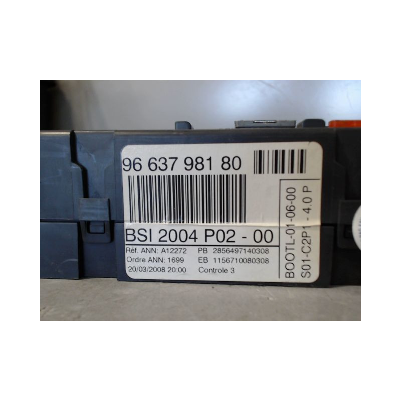 BOITIER GESTION HABITACLE PEUGEOT 308