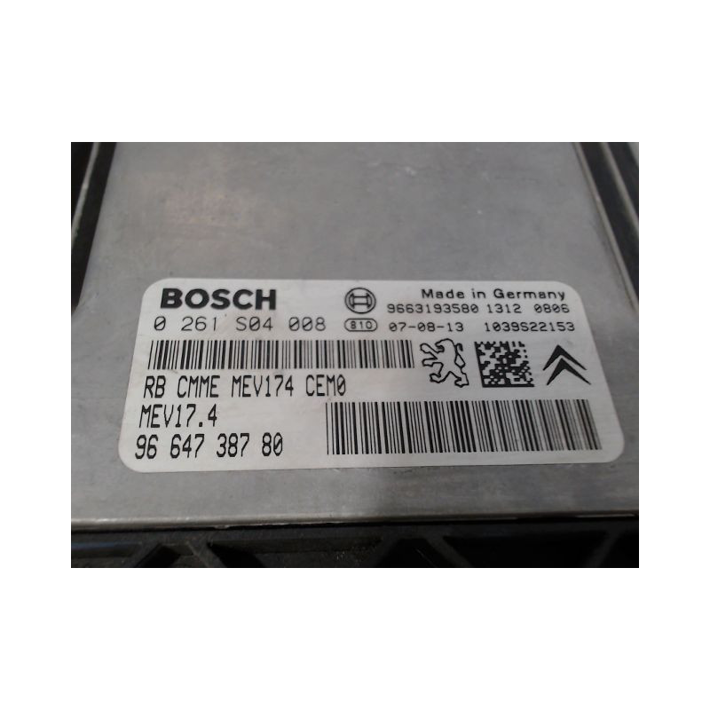 CALCULATEUR MOTEUR PEUGEOT 207