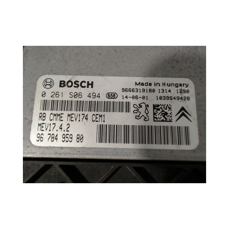 CALCULATEUR MOTEUR CITROEN C3