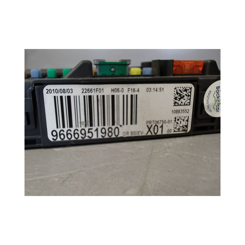 BOITIER GESTION HABITACLE CITROEN DS3