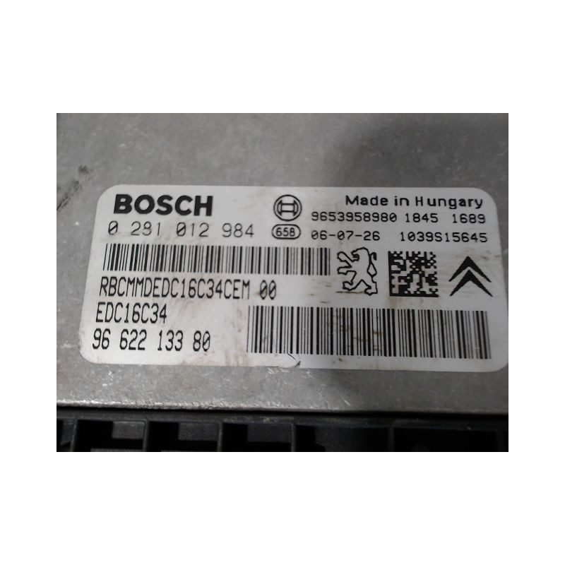CALCULATEUR MOTEUR PEUGEOT 407