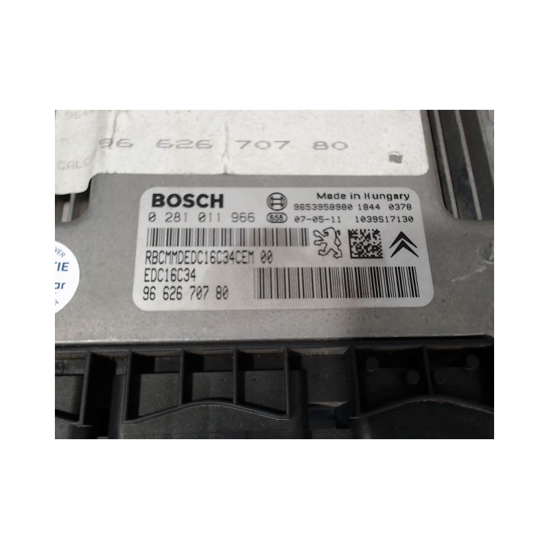CALCULATEUR MOTEUR CITROEN C4 04-08