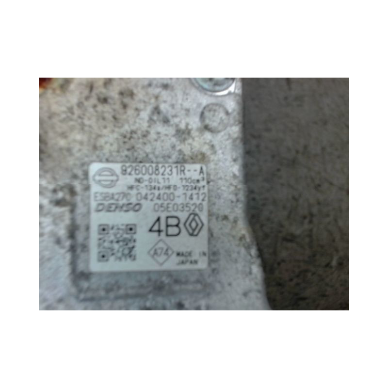COMPRESSEUR AIR CONDITIONNE RENAULT CLIO