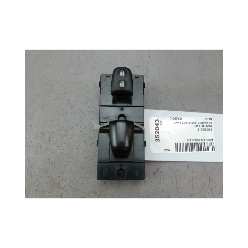 COMMANDE LEVE-GLACE PORTE AVD NISSAN PULSAR