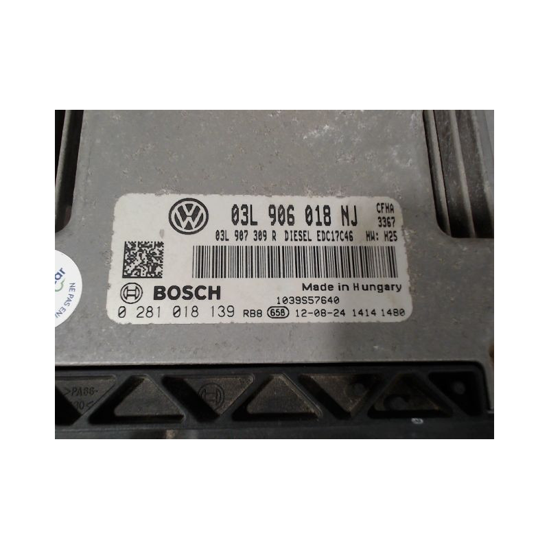 CALCULATEUR MOTEUR VOLKSWAGEN CADDY