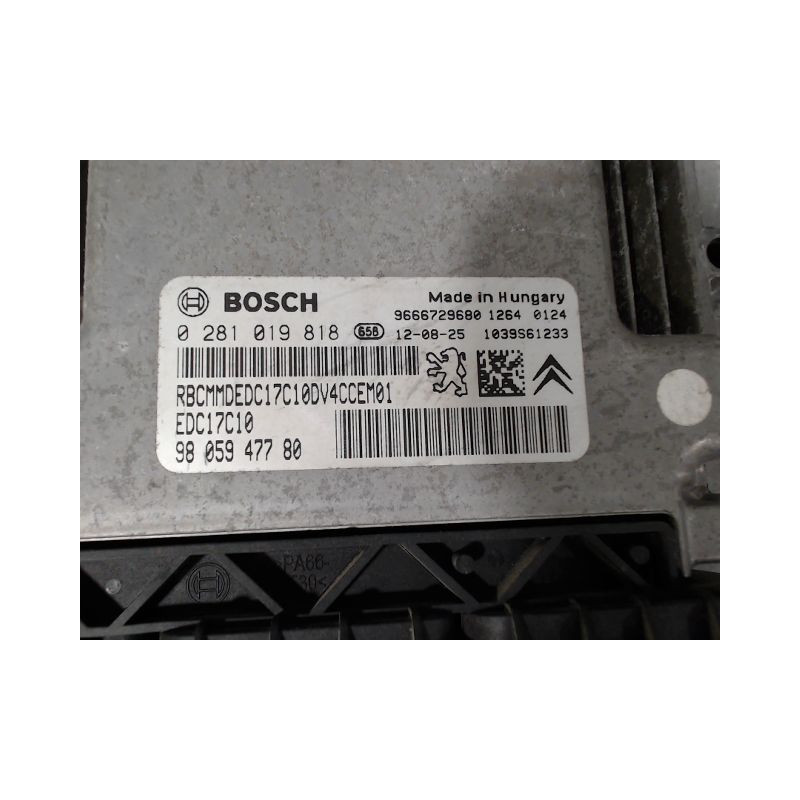 CALCULATEUR MOTEUR CITROEN C3