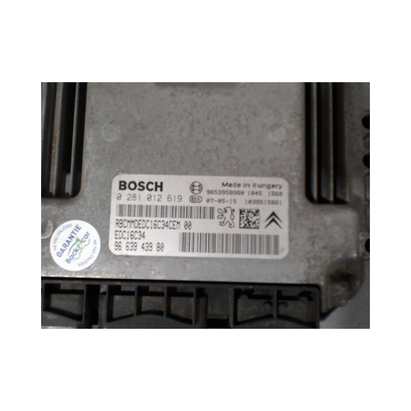 CALCULATEUR MOTEUR CITROEN BERLINGO