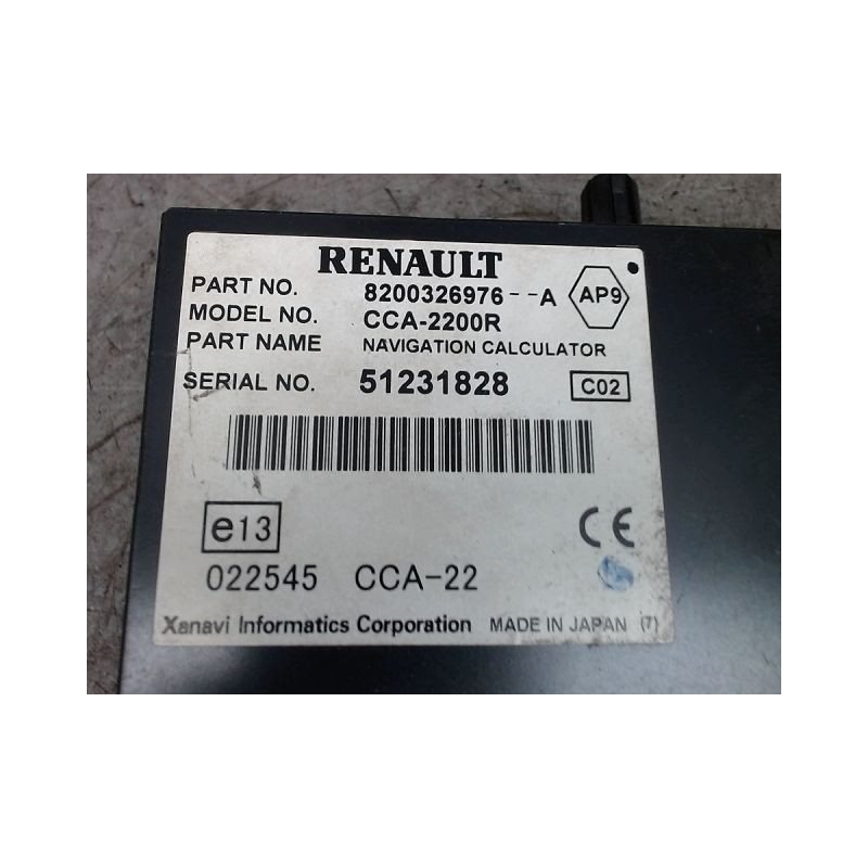 LECTEUR DVD RENAULT LAGUNA 2 PHASE 2 DIESEL
