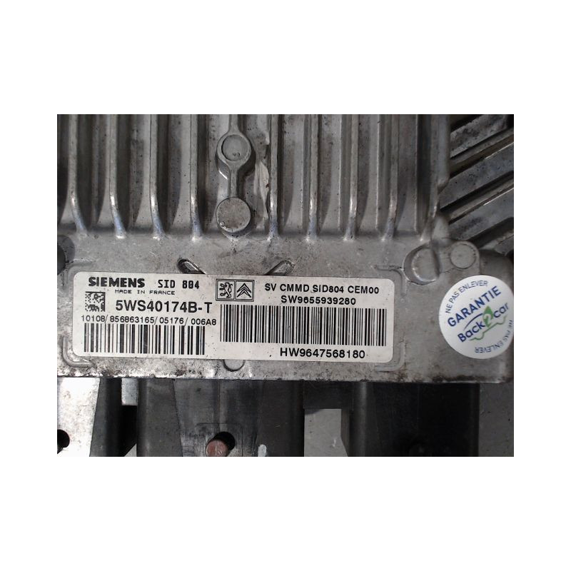 CALCULATEUR MOTEUR CITROEN C2 2005-