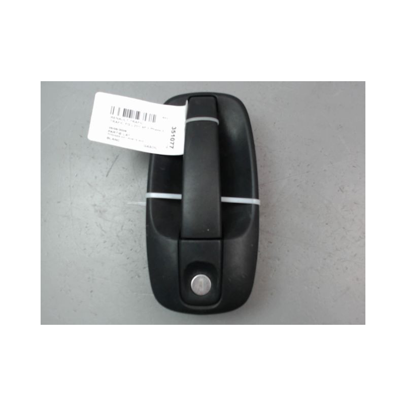 POIGNEE EXTERIEURE PORTE AVANT GAUCHE RENAULT TRAFIC FG L2H1 II PHASE 2 -1200- MOY. 2006-...