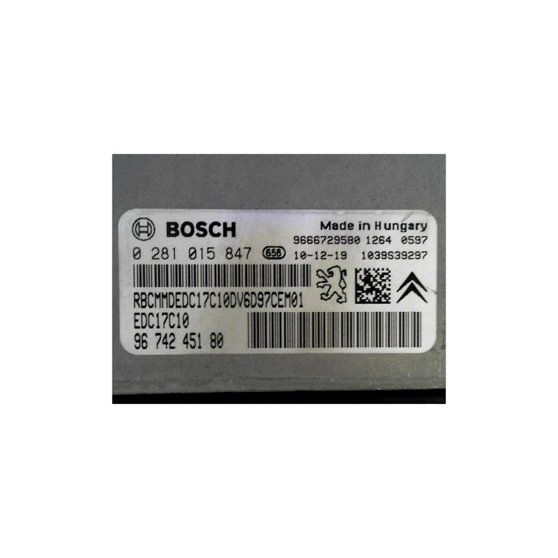 CALCULATEUR MOTEUR PEUGEOT 308 SW 08-11