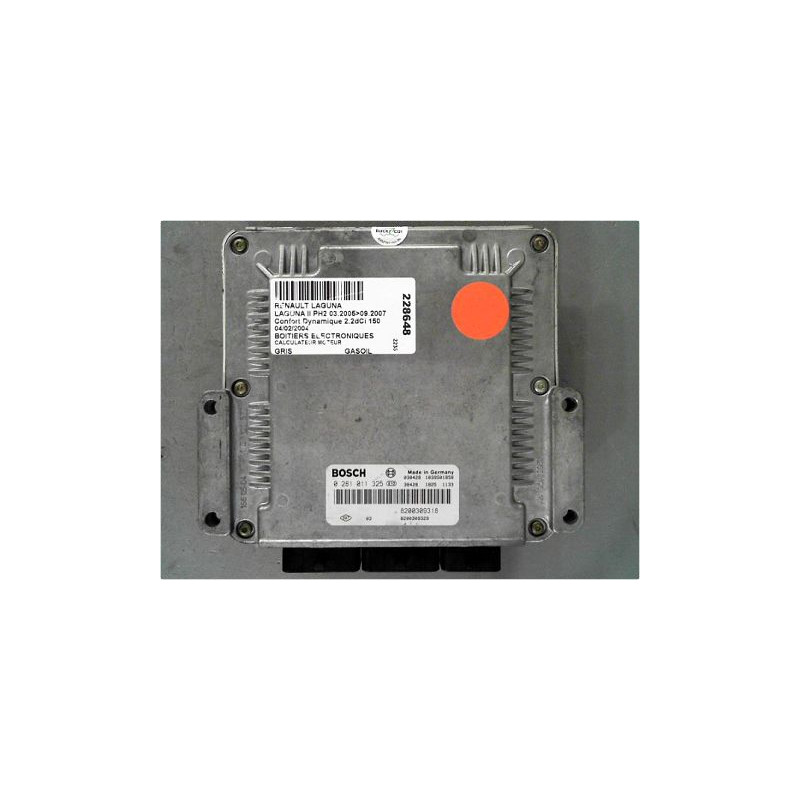 CALCULATEUR MOTEUR RENAULT LAGUNA II PH2 2005-2007