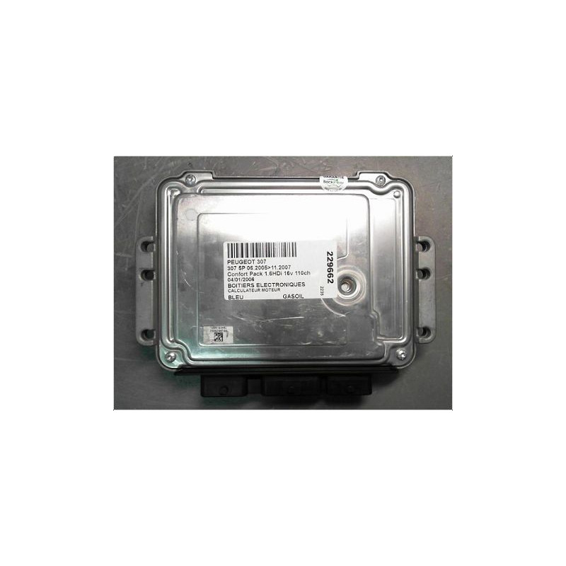 CALCULATEUR MOTEUR PEUGEOT 307 2005-2007