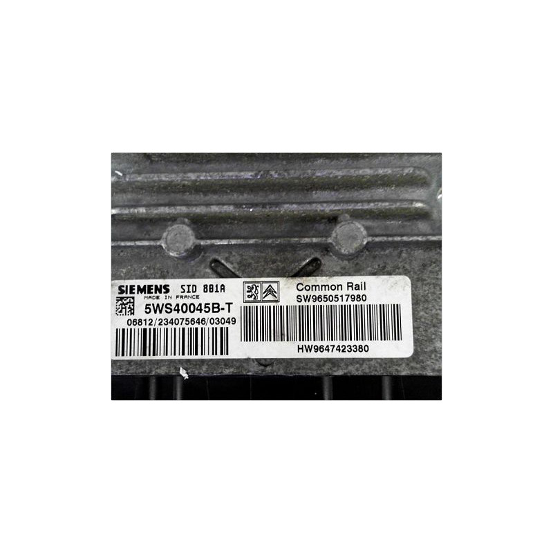 CALCULATEUR MOTEUR PEUGEOT 307 2001-2005