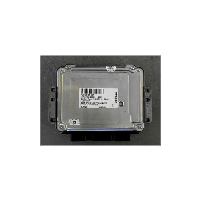 CALCULATEUR MOTEUR PEUGEOT 307 2005-2007
