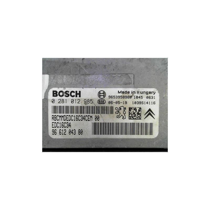 CALCULATEUR MOTEUR PEUGEOT 207 06-13