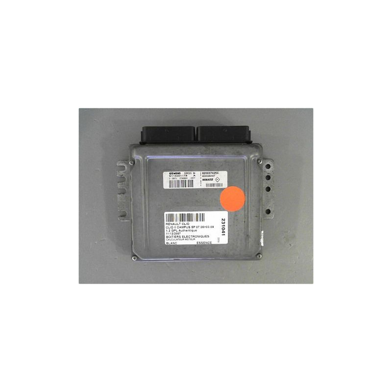 CALCULATEUR MOTEUR RENAULT CLIO II CAMPUS 06-09