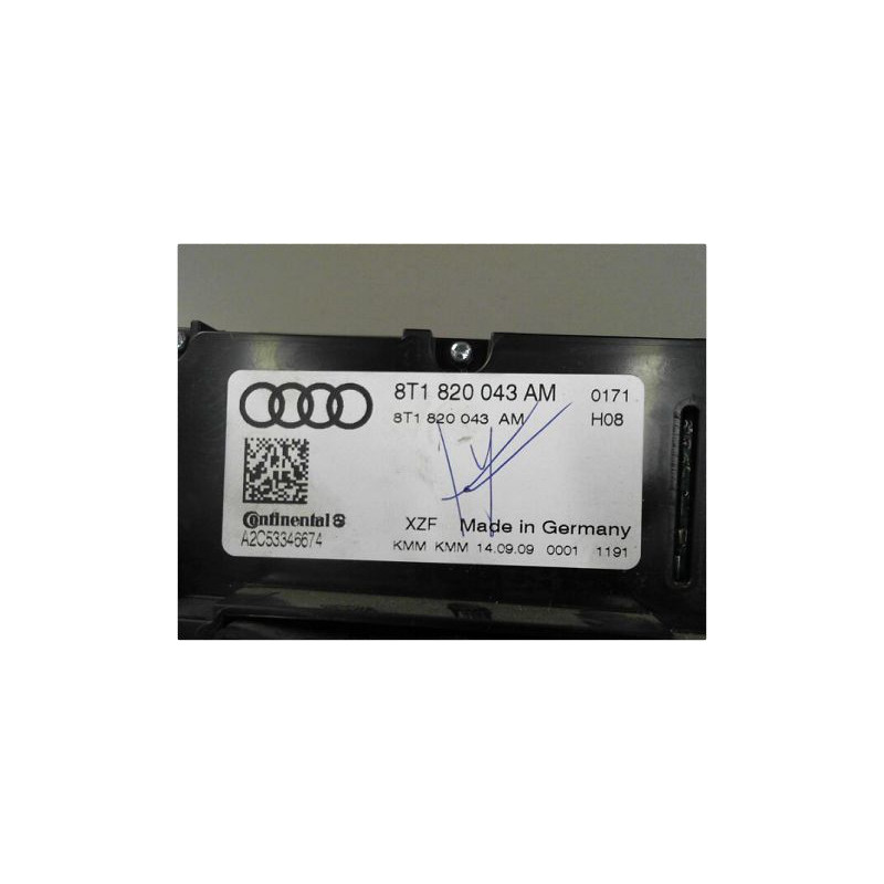 COMMANDE DE CHAUFFAGE AUDI A4 AVANT 08-11