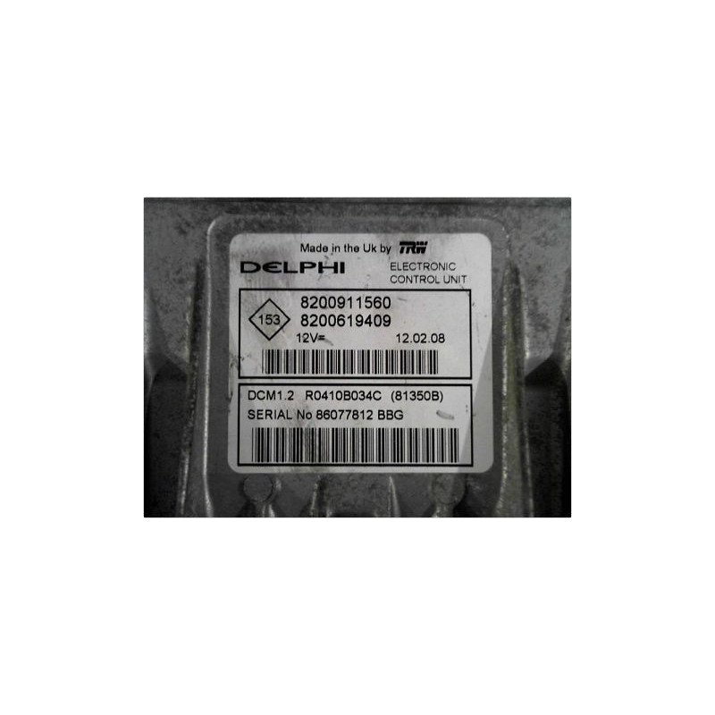 CALCULATEUR MOTEUR RENAULT CLIO III PH.1 05-09