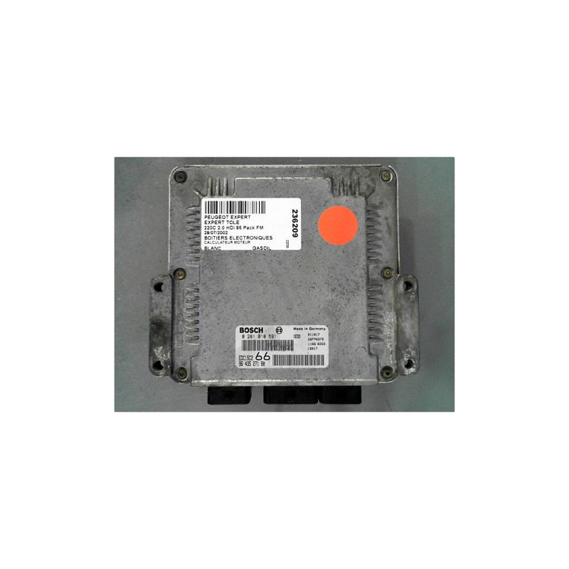 CALCULATEUR MOTEUR PEUGEOT EXPERT TOLE