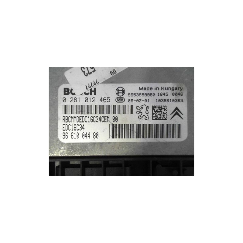 CALCULATEUR MOTEUR PEUGEOT 207 06-13