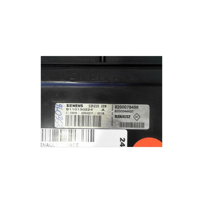 CALCULATEUR MOTEUR RENAULT ESPACE 96-2002