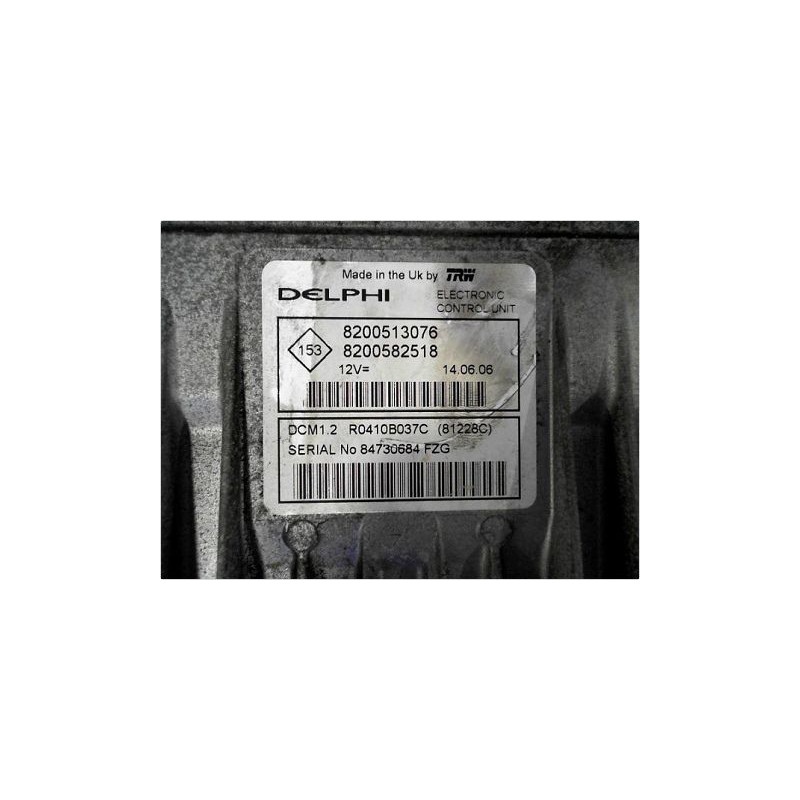CALCULATEUR MOTEUR RENAULT CLIO II CAMPUS 06-09