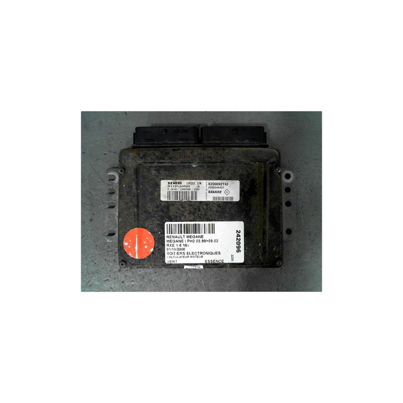CALCULATEUR MOTEUR RENAULT MEGANE I PH2 99-02