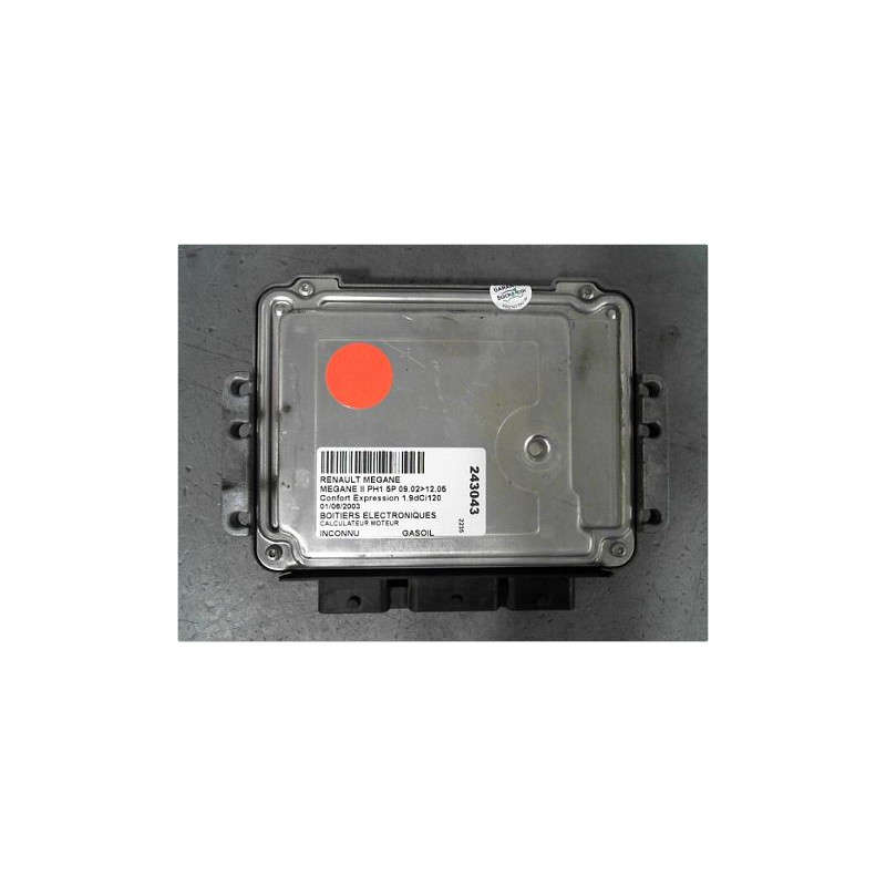 CALCULATEUR MOTEUR RENAULT MEGANE II PH1 02-05