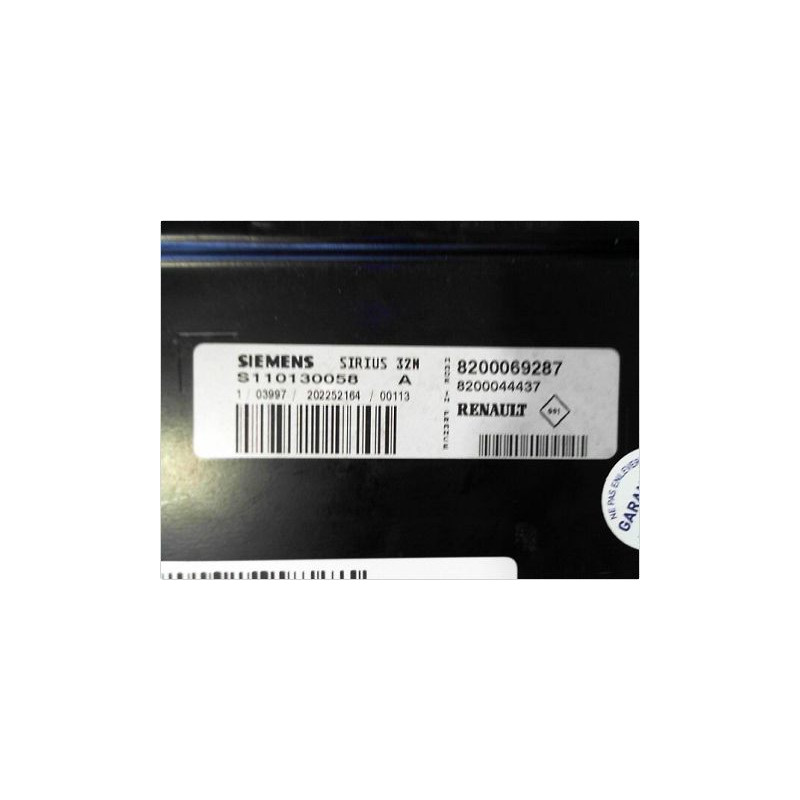 CALCULATEUR MOTEUR RENAULT CLIO II PH.1 98-2001