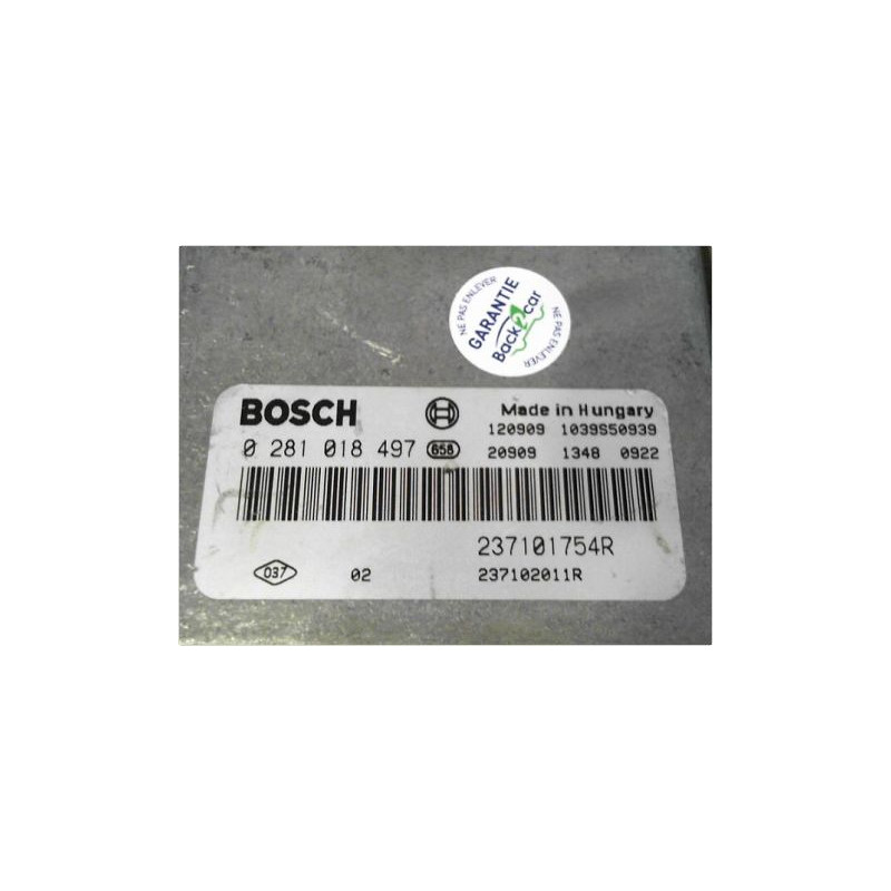 CALCULATEUR MOTEUR RENAULT TRAFIC II COMBI L1H1 1000KG 06-