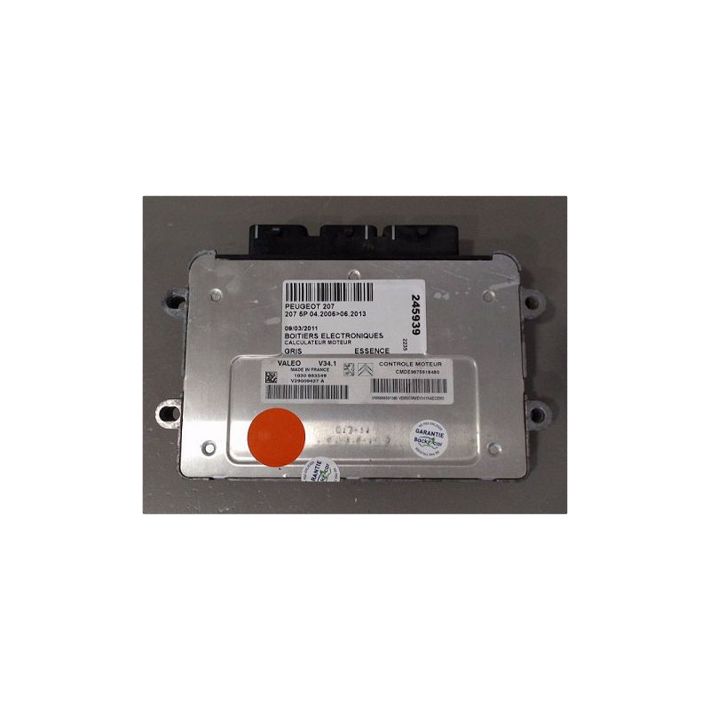 CALCULATEUR MOTEUR PEUGEOT 207 2006-2013
