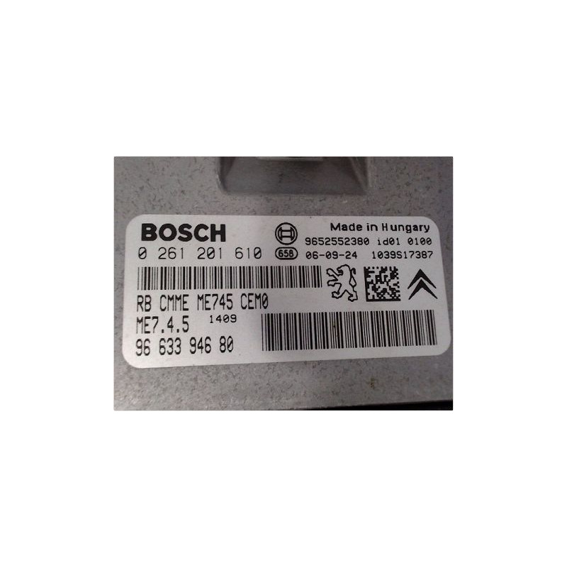 CALCULATEUR MOTEUR PEUGEOT 307