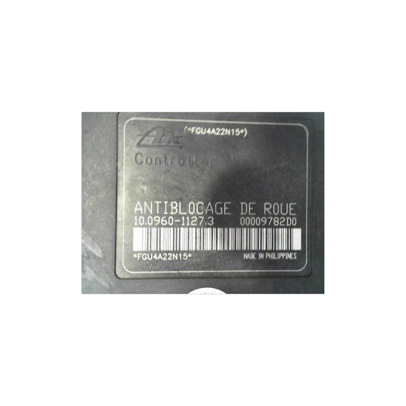 UNITE HYDRAULIQUE ABS PEUGEOT 206 98-09