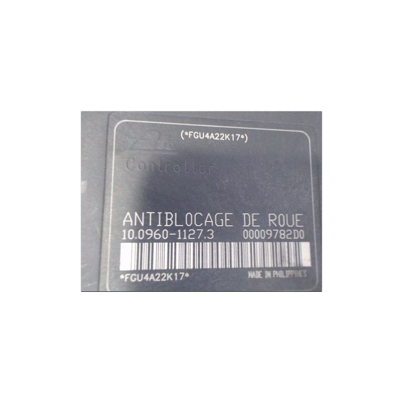 UNITE HYDRAULIQUE ABS PEUGEOT 206 98-09
